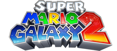 Super Mario Galaxy 2 title screen for Wii